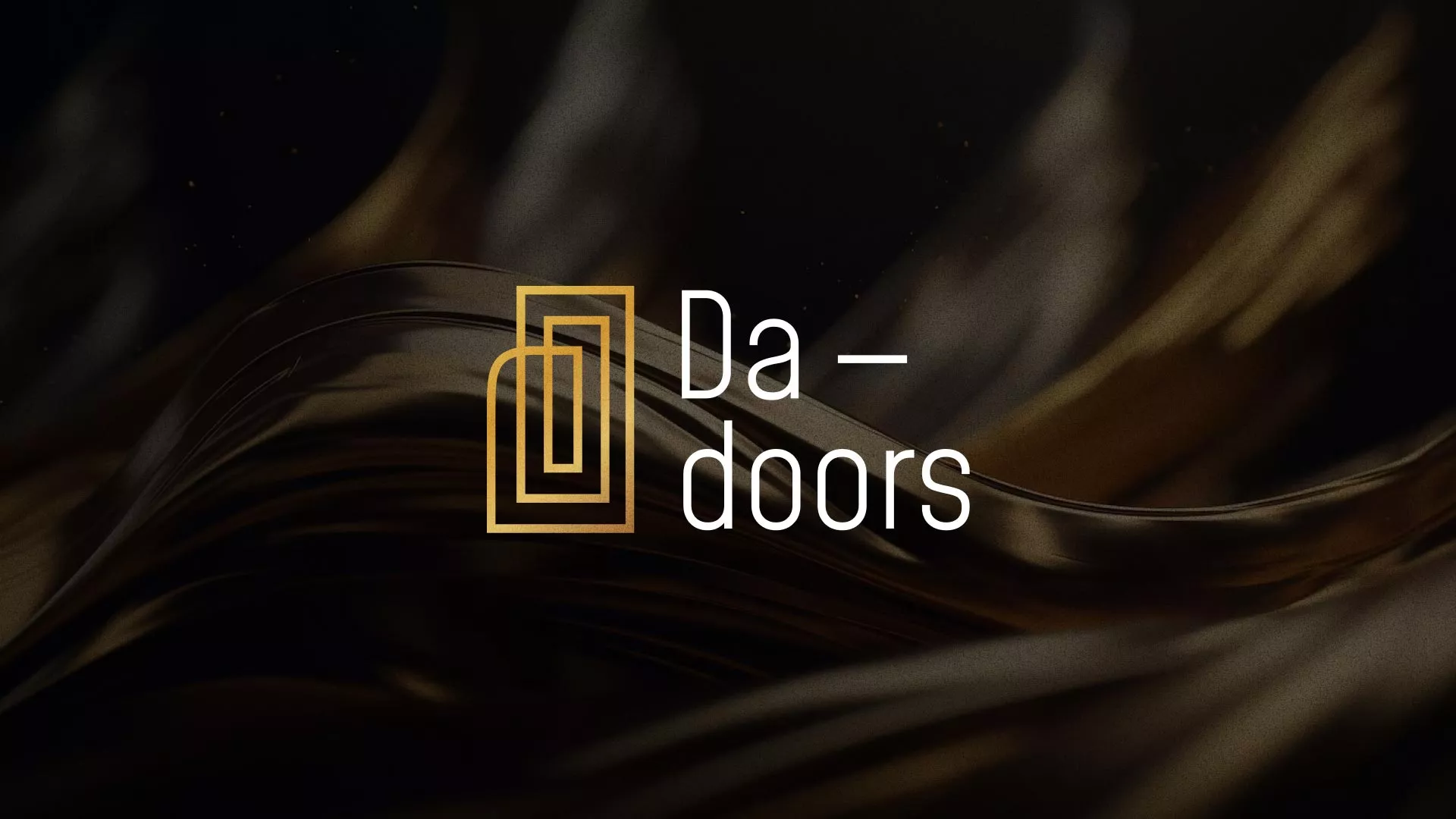 Разработка логотипа для компании «DA-DOORS» в Сергиевом Посаде